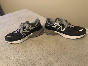 New Balance 990v6 Women’s Sz 8.5 Black Silver W990BK6 Running Shoes Made In USA