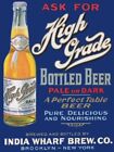 High Grade Bottled Beer of Brooklyn NY NEW METAL SIGN: 12 x 16