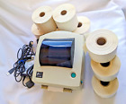 Zebra LP 2844 Thermal Printer with power cord, computer cable & 12 label rolls
