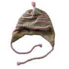 Turtle Fur Girls OS Pink Wool Yarn Winter Snow Hat
