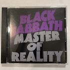 Black Sabbath – Master Of Reality CD 1990 Warner Bros. Records – 2562-2