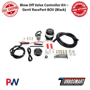 Turbosmart Blow Off Valve Controller Kit & Adj. Race Port BOV Black TS-0304-1002