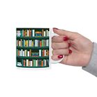 Book coffee mug, librarian gift mug, library books, book lover gift, school gift