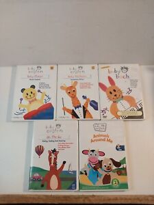 Lot 5 Baby Einstein DVDs Mozart, Baby Bach, Beetoven,on The Go &  Animals