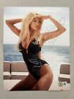 Victoria Silvstedt autographed signed 8x10 photo Beckett BAS COA Sexy Hot Model