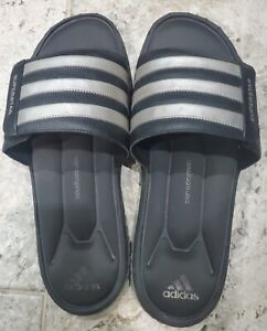 Adidas Superstar 3G Men's US 12 Slides Sandals Fitfoam Comfort Black G40165