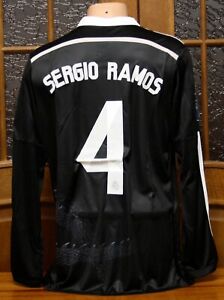 Real Madrid 2014-2015 Third Kit Long sleeve Black Dragon Jersey