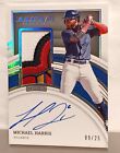 New Listing2022 Michael Harris Panini Immaculate Collection 5-Color Prospect Patch Auto/25