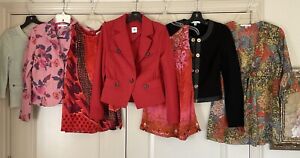 Bundle Lot of 7 Cabi Jackets & Tops - Silk Cotton Size XS & 0 Plus 3 Extra Tops.