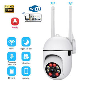 Wireless Wifi Security Camera System Outdoor  Home 4G 1080P HD Night  Cam-