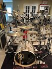 DW Collector's Maple 2021 - White Glass Wrap w/ 24K Gold Hardware - 6 piece