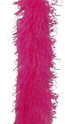 4 Ply OSTRICH FEATHER BOA - SHOCKING PINK 2 Yards; Costumes/Craft/Bridal 72