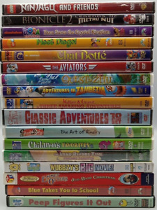 Lot Kids Childrens DVD Movies Shows Wubbzy's Big Movie Dora Diego Bionicle 2