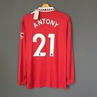 Antony Manchester United Jersey 22-23 Home Mens Football Shirt Size M Adidas