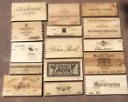 Wood Wine Box 15 Panel lot Crate ends NAPA French. Cellar Wall 3x3’