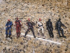 Hasbro G.I. Joe Mixed Lot 25th And 30th Anniversary 6 Figures Noreserve