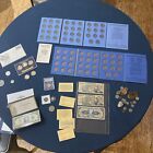 junk drawer lot incl US silver coins and world coins #C5995