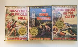 New ListingLot of 3 HARDY BOYS Books - All with w/DJ - APPLEWOOD EDITIONS