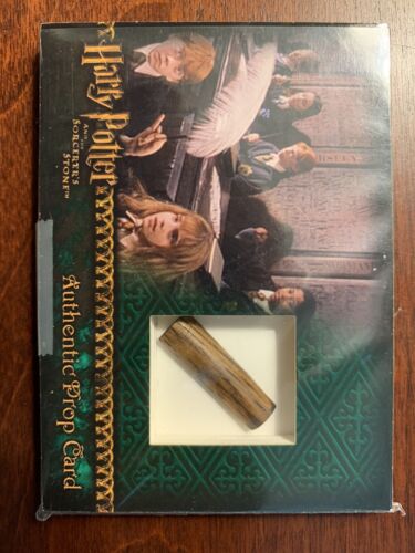 Harry Potter Sorcerer's Stone Wand  Prop card #44/205,#36/205 near mint/better