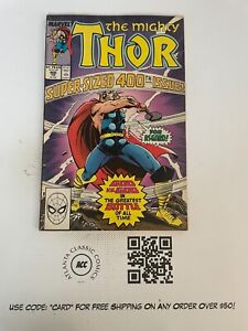 Thor # 400 VF Marvel Comic Book Hulk Avengers Iron Man Captain America 34 J204