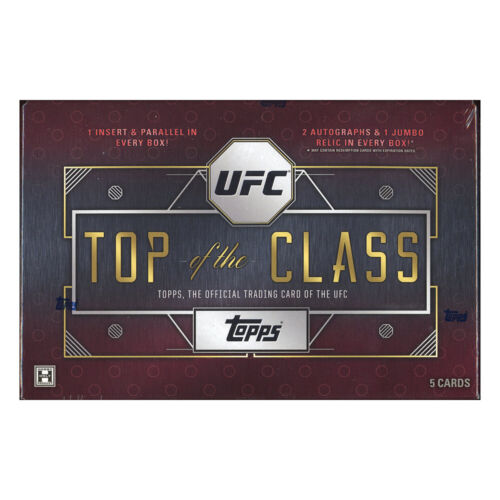 2016 Topps UFC Top Of The Class Factory Sealed Hobby Box