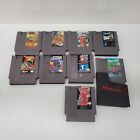 #2 Nintendo NES Video Games Cartridges Assorted Lot - Untested