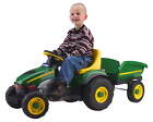 John Deere Farm Tractor and Trailer Pedal Ride-On