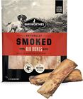 Barkworthy Naturally Smoked Medium Beef Rib Bones for dogs,10 count, 29.6 oz Bag