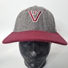 Vtg Virginia Tech VP Polytechnic USA Made Legacy Cap Wool Hat Snapback
