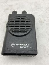 MOTOROLA MINITOR IV PAGER A03KUS7238AC VHF 163.2500 Tested Excellent 👍👍