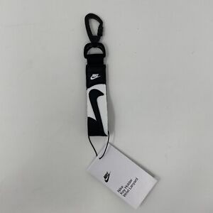 Nike Air Jordan Trophy Key Holder Keychain Wrist Black White Lanyard Panda