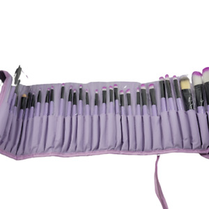 Lot of 30 Purple Makeup Brushes Kit Lavender NEW