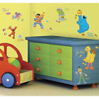Wall Sticker 30pc Sesame Street Elmo Ernie Bert Big Bird Children Room Decor NEW