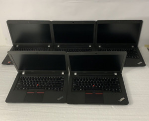 Lot of 5 Lenovo ThinkPad E455 20DE Laptop AMD A6-7000 Radeon R4,5 4GB NO HDD