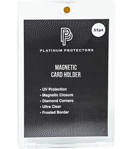 Platinum Protectors Magnetic Card Holder for 55pt Trading Cards One Touch Fit