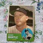 1963 mickey mantle topps baseball card 200