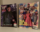 Lot of (2) Vintage WWF MAGAZINES - JUNE 1999 & DECEMBER 1998 - UNDERTAKER