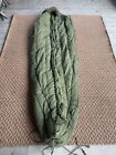 U.S. Military EXTREME COLD Mummy style sleeping bagDown Poly filled VTG vintage