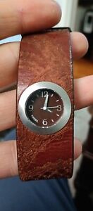 Vintage Women's Watch FOSSIL 250909 Queens Leather Band