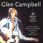 20 Great Love Songs by Glen Campbell (CD, Apr-1999, Disky (Netherlands))