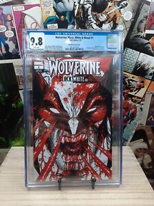 Wolverine Black White Blood #1 CGC 9.8 NM EXCLUSIVE Limited Print Tyler Kirkham