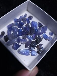 Exquisite 20 Gram Lot Of Blue Purple Tanzanite 100 Carats Direct From Tanzania