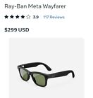 Ray Ban Wayfarer RB2140-901-54 Unisex Square Sunglasses - Green/Black