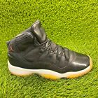 Nike Air Jordan 11 Retro Womens Size 8 Black Athletic Shoes Sneakers 378038-002