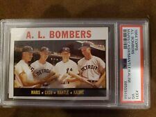 1964 Topps Baseball #331 AL Bombers Maris Cash Mantle Kaline PSA VG 3