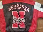 VTG Nebraska Huskers Reversible Leather Jacket Men's Size XL  NCAA Football