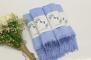Personalized Wedding Party Favors for Guests 10 pcs Pashmina Shawl Bridal Shower