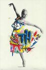 Martin Whatson - Equilibrium Print - Woodblock Unique Hand Embellished Ed150