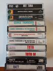 Cassette Tape Lot Of 11 Classic Rock  Selling Off Collection RATT THOROGOOD TOTO