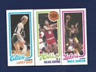 1980-81 TOPPS BASKETBALL LARRY BIRD MAGIC JOHNSON ROOKIE RC SEPARATED ICONIC (A)